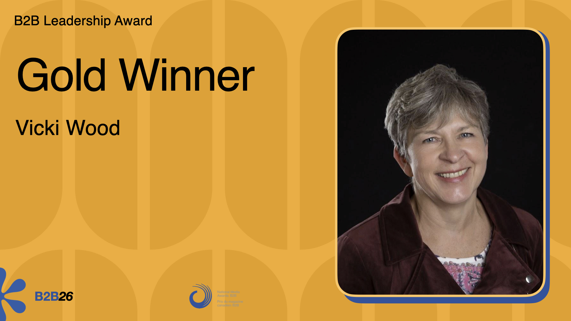 Vicky Wood Roe Vicki Wood to receive the 2026 B2B Leadership Award – National Magazine ...